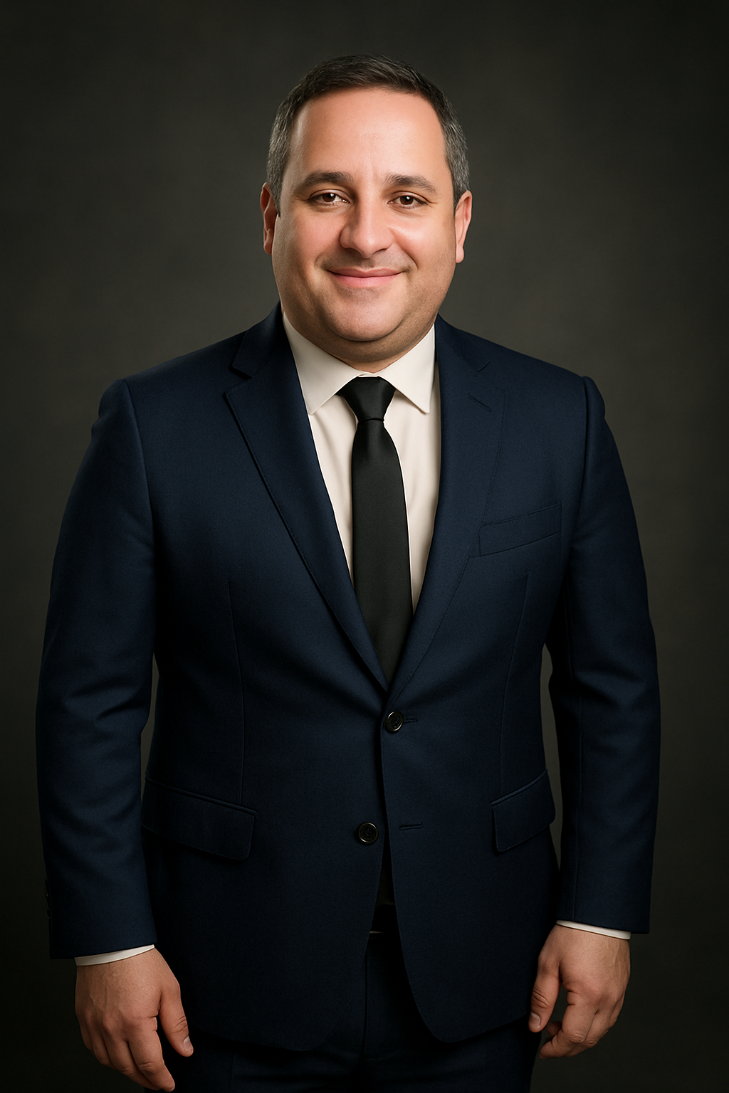 homem de terno social criado com chatgpt