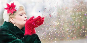 Linda moldura de inverno. Escolha 3 fotos do seu álbum e faça  sua! 