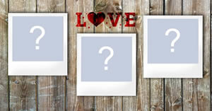 Linda moldura polaroid para três fotos, com fundo de madeira! Faça a sua...