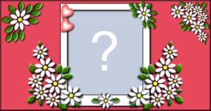 Linda Moldura de Florzinhas. Qual Foto vc colocaria nela?