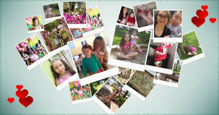 Heart photo collage. Create yours!