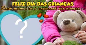 Feliz Dia das Crianças. Qual Foto você colocaria nesta Moldura?