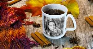 See how your personalized coffee mug looks with your favorite photo!