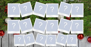 ¡Haga su montaje de Navidad con 17 amigos!