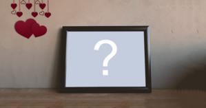 Adicione sua foto em uma linda moldura de madeira!