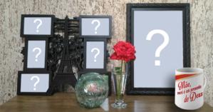 Decore este Rack com 6 Fotos que Homenageariam a sua Mãe!