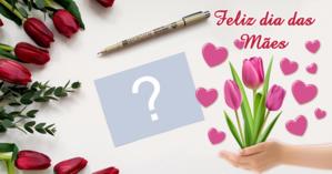 Faça o seu cartão de dia das mães com uma foto!