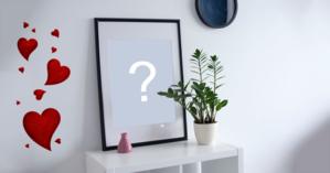 Coloque sua foto preferida em um porta-retrato em cima de uma mesinha!