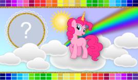 Linda Moldura de Uniciornio. Adicione uma Foto!