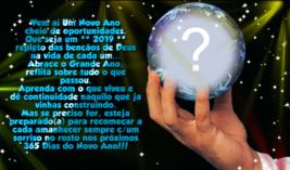 Moldura com Mensagem de Ano Novo. Faça a sua com Foto!