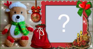 Moldura Fofinha de Natal. Faça a sua!