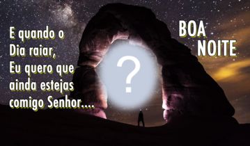 Linda Moldura com Poema da Noite. Adicione sua Foto!