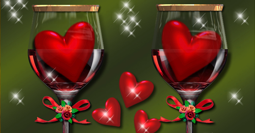 Coloque sua foto em  uma Moldura com taças!