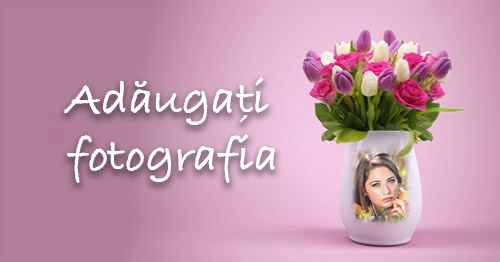 Cum ar arăta poza dvs. într-un vas frumos de flori?