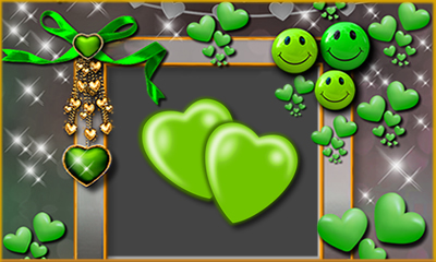 Moldura com Smiley para você fazer com sua foto!