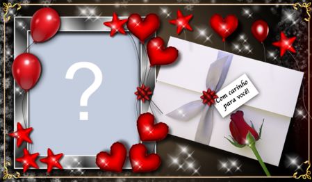 Moldura com Carinho. Adicione a sua foto!