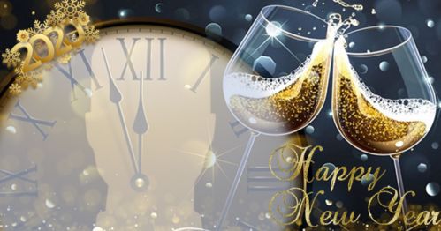 Happy 2020 frame with your profile photo. Make yours!