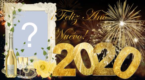  ¡Marco de año nuevo con tu foto más admirada de 2019!