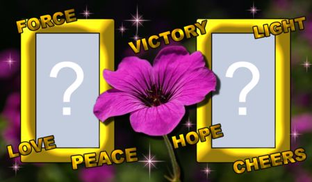 Beautiful frame with Good words