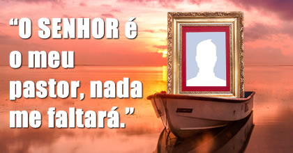 Adicione sua foto de perfil em uma linda moldura de barquinho, com versículo bíblico do dia!