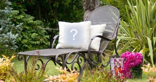 Add your photo on a cushion on top of a chair!