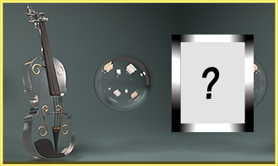 Moldura de violino. Adicione uma foto!