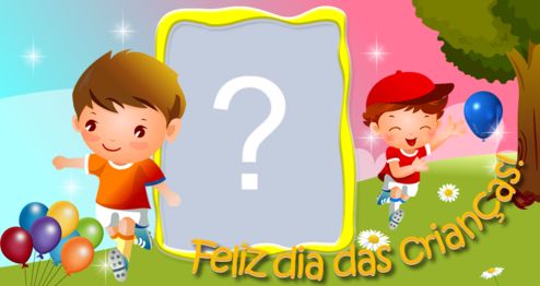 Molduras Dia das Crianças