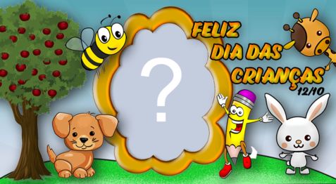12/10 - Feliz Dia das Crianças. Adicione uma foto na Moldura para comemorar! 12/10 - Feliz Dia das Crianças. Adicione uma foto na Moldura para comemorar!