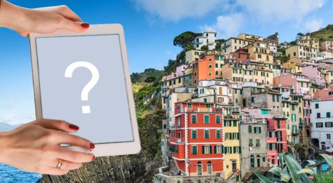 Faça sua fotomontagem de cidade com predios coloridos. Adicione a sua foto!