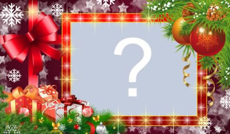 Linda moldura de Natal!