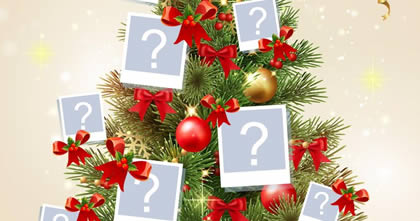 Decore sua árvore de Natal com sua foto