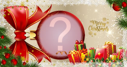 Coloque sua foto na bolinha de Natal! Coloque sua foto na bolinha de Natal!