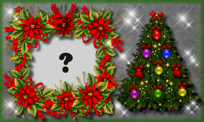 Moldura com Arvore de Natal. Adicione uma foto! Moldura com Arvore de Natal. Adicione uma foto!