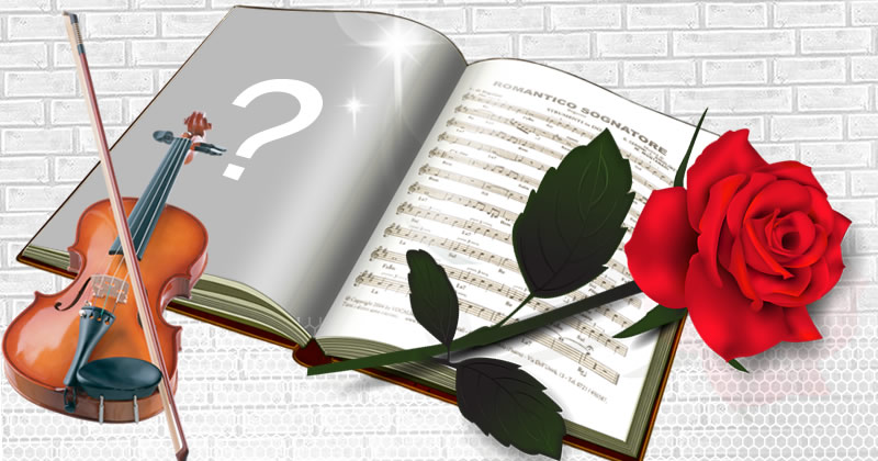 Coloque sua foto nesta linda moldura com violino!