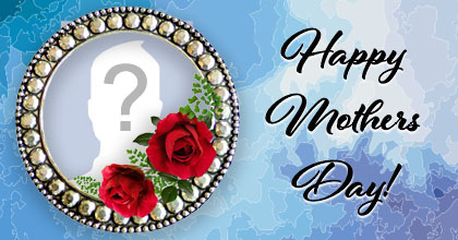 Linda Moldura do dia das Mães em inglês. Adicione a sua foto!