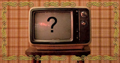Linda moldura rustica. Adicione a sua foto em uma Tv antiga!