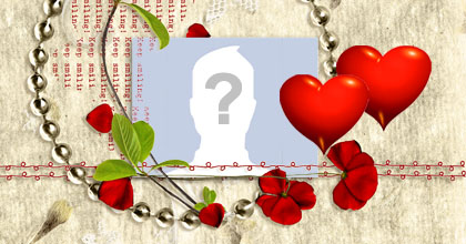 Linda moldura envelhecida com petalas de flor. Adicione uma foto!