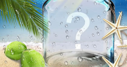 Coloque sua foto dentro de uma garrafa na praia!