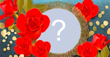 Adicione sua foto nesta linda moldura com rosas vermelhas! Adicione sua foto nesta linda moldura com rosas vermelhas!