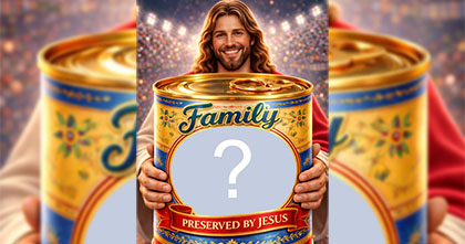 Create Your -  My Family Is Preserved by Jesus, Video – Add Your Photo