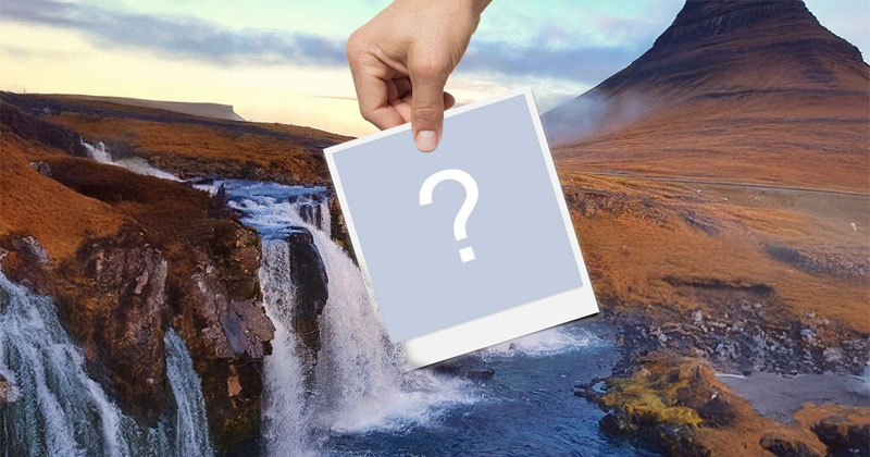 Crie um video com sua foto na cachoeira!