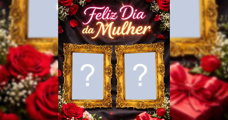 👩 Crie uma linda homenagem do Dia da Mulher com duas fotos, em video!🌹