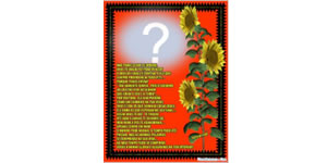 Montagem com foto e uma Linda mensagem de Confiança Em Deus!